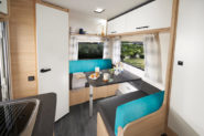 Salon Caravane alba 390 tissu napoli