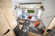 Caravane Alba style 350 lit et salon