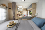 Lit transversal caravane alba style 466